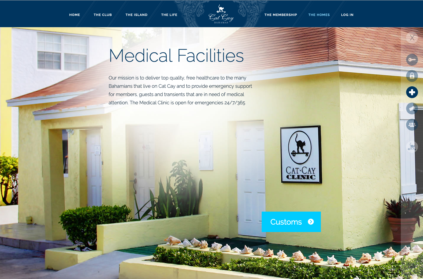 Part of the family-focused interactive tour showcases the unique benefit of a medical facility.